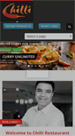 Mobile Screenshot of chillirestaurant.co.uk